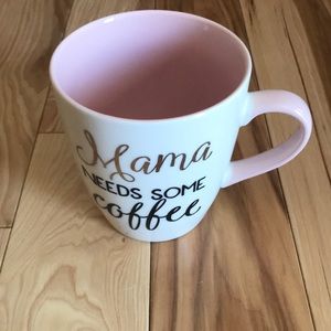 Mama needs some coffee porcelain mug
